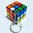 Pack de 12 Llaveros Cubo de Rubik